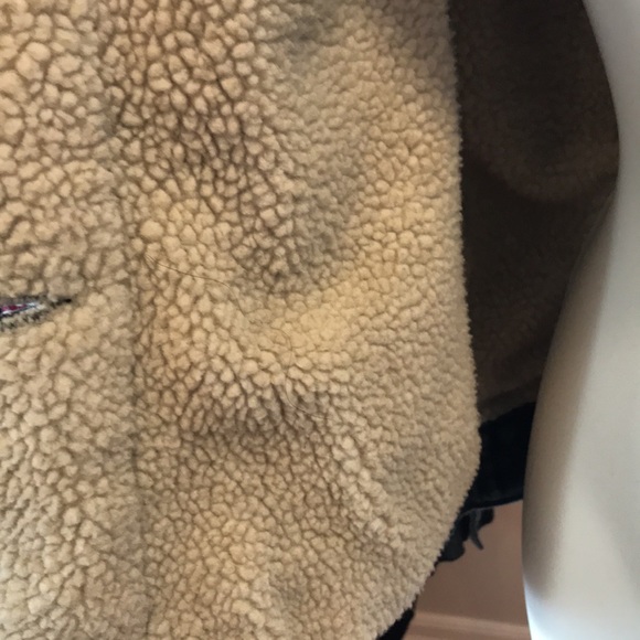 Silver jeans denim Sherpa jacket - Picture 7 of 10